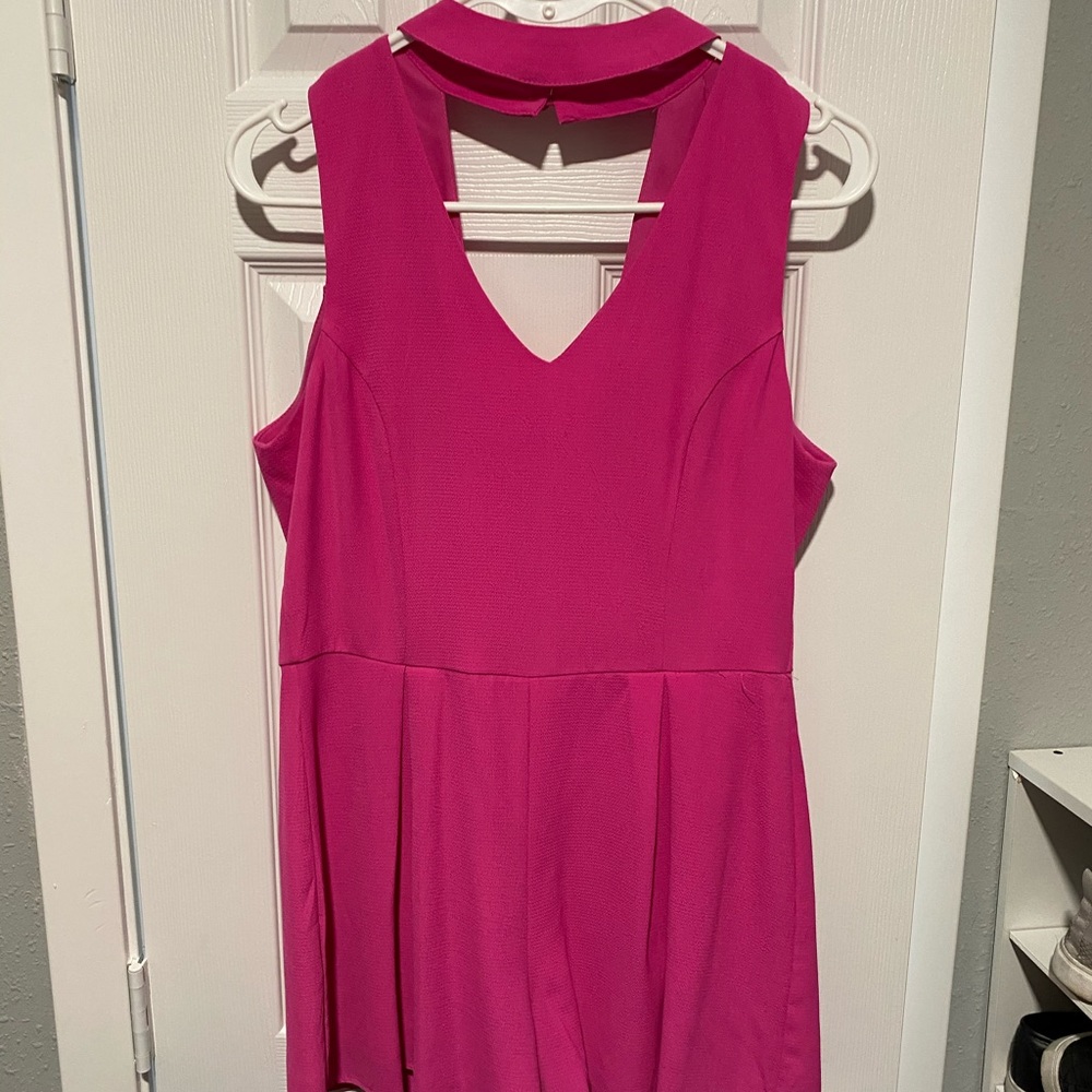 Pink romper